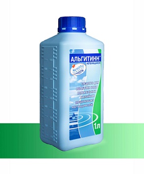 Альгитинн непенящийся - концентрированное средство от водорослей для бассейна